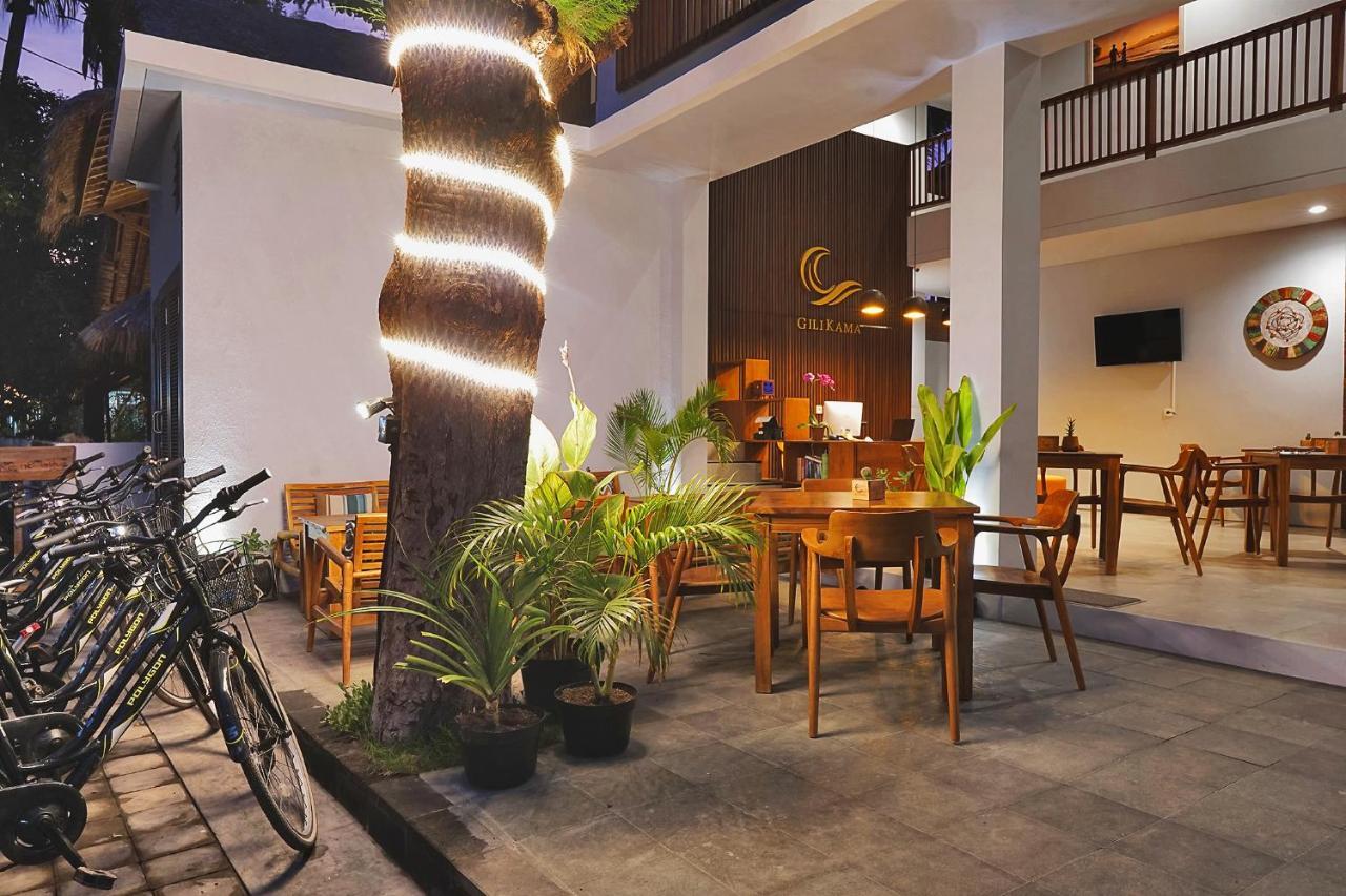 Gili Kama Hotel & Villa กีลีตราวางัน ภายนอก รูปภาพ